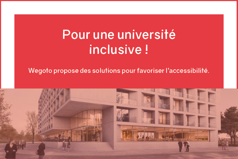 _wegoto's tweet image. UNIVERSITÉS – Les bons plans #1 👌

Parce qu’il est important que tout le monde puisse avoir accès à son lieu d’étude, Wegoto propose des solutions pour l’accessibilité des universités !

N’hésitez pas à nous contacter pour en savoir plus.
#universités #accessibilité #smartcampus