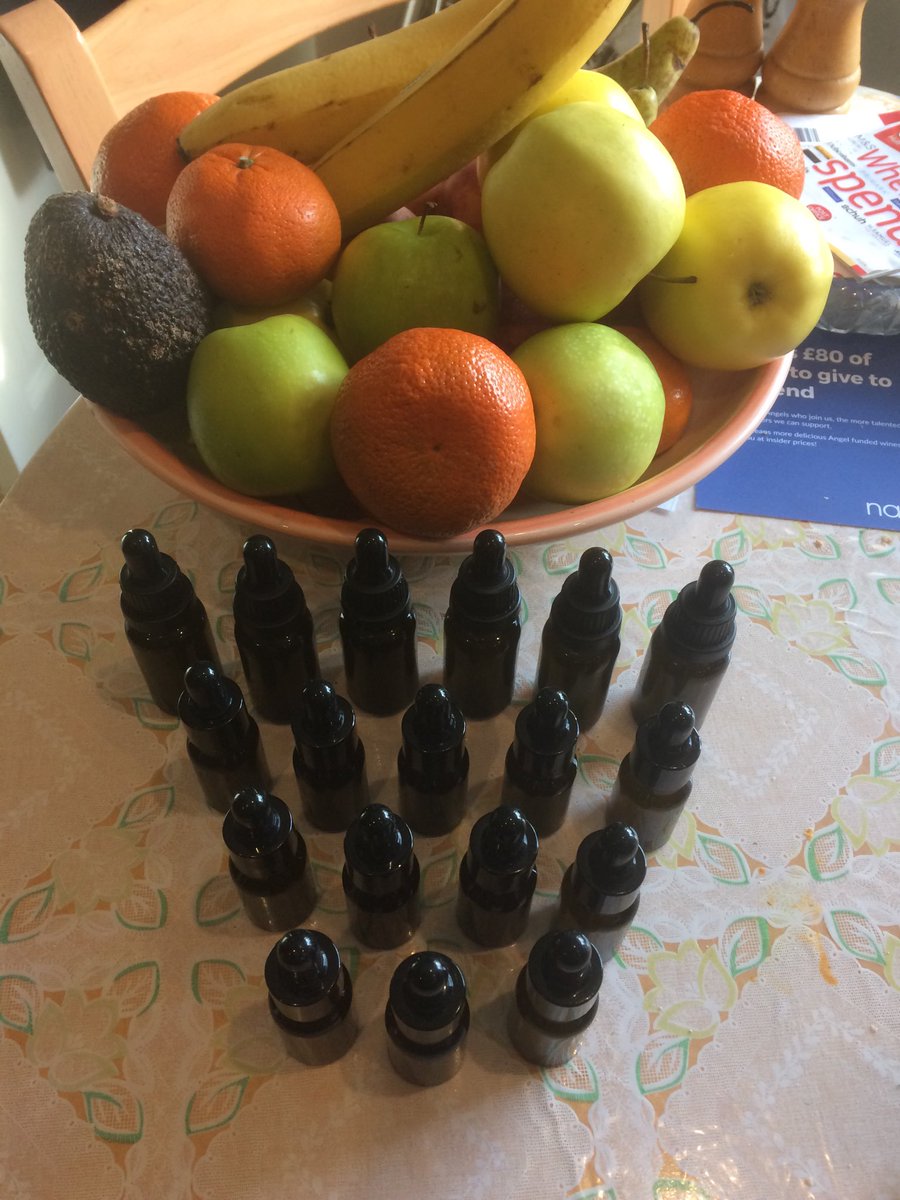 MediaWiseMJ's tweet image. My first batch of eucalyptus oil extracted from my own tree - and there’s plenty more where that came from. Don’t  tell me retirement has no fringe benefits. PS. The fruit is just for show. #smartalec