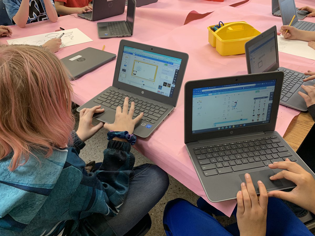 KeriKenison's tweet photo. How will you rock digital citizenship? LMS, ITS, Art, and Guidance teachers collaborate to promote Digital Citizenship contest. #vbits #vblms #vbkingston https://t.co/iiaVZDMuwN