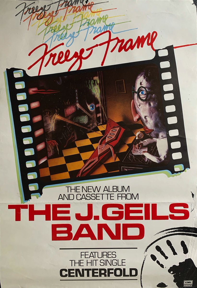 Funkyjudge Net Memorabilia The J Geils Band Freeze Frame Lp 1981 2 Uk Record Store Poster Approx X30 Peterwolf Woofa Jgeilsband T Co 7ywvhflwl1