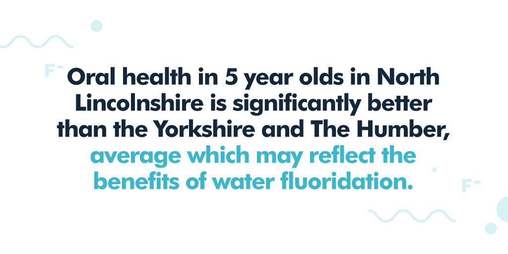 North Lincolnshire and North East Lincolnshire local authorities currently have water #fluoridation schemes in place.