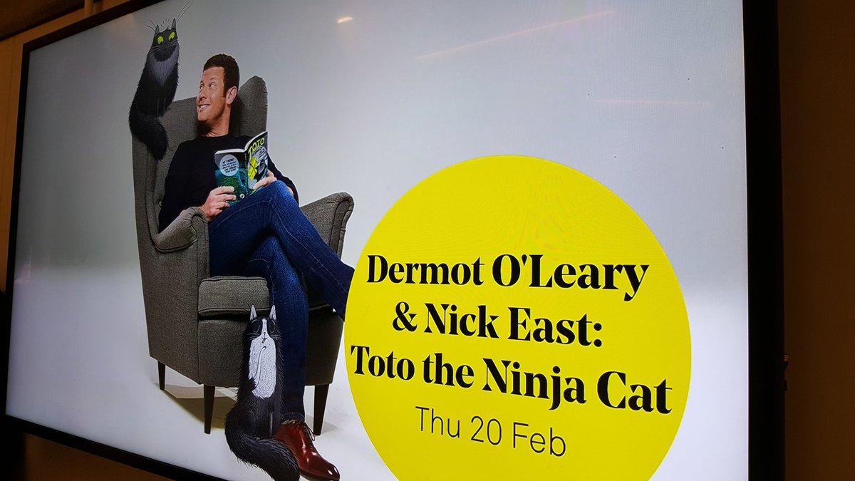 madlinsudn's tweet photo. Very lovely to hear all about the writing of Toto the Ninja Cat this afternoon at the #SCImagineFest. The concentrated silence while all the children drew along with Nick East was brilliant. Lovely to meet @radioleary too in the signing afterwards. https://t.co/QyMSBG1zMt