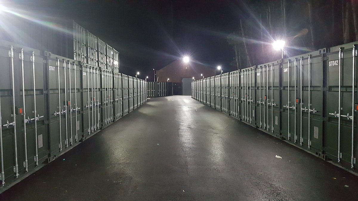 Those lighter evenings are eventually arriving. None the less all of our self storage facilities come with low energy LED flood lighting to ensure every step you take on our premises is a safe one. Open 24/7 in Stroud &amp; Stonehouse.