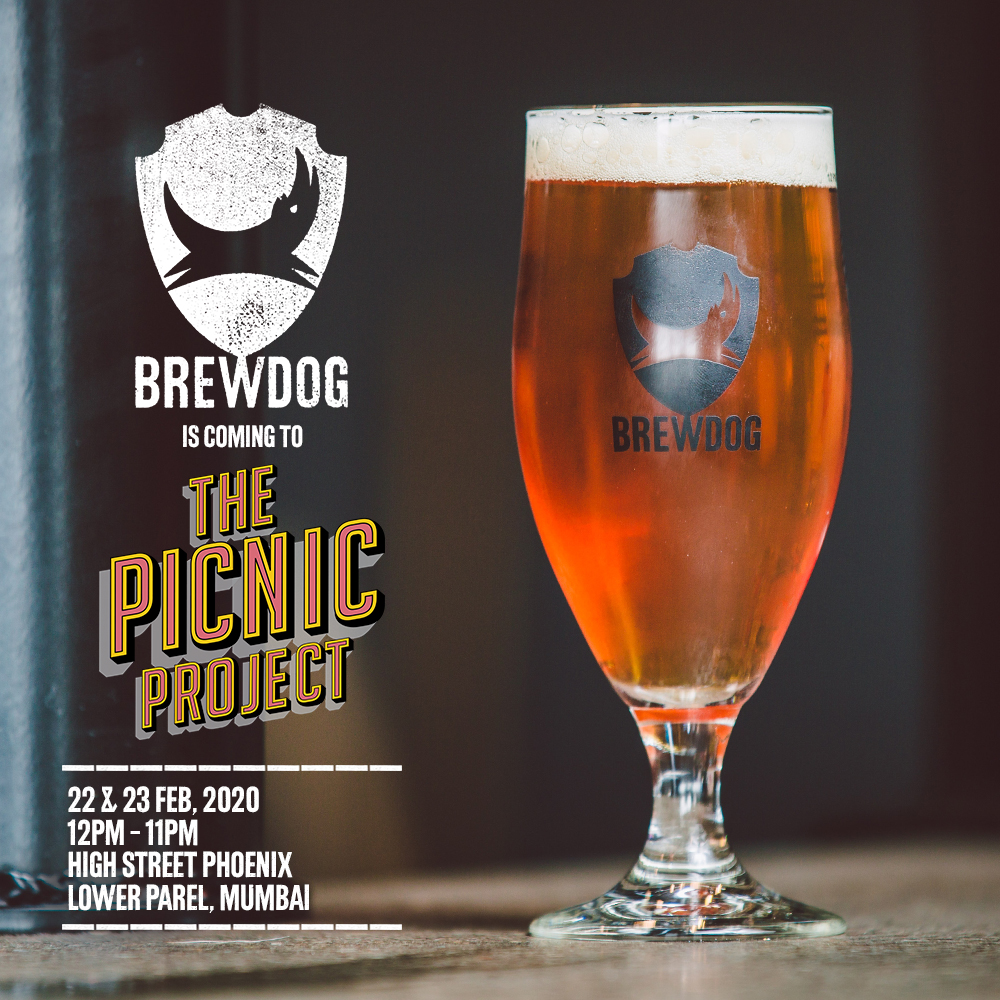 BrewDogIndia's tweet photo. It's a double whammy of #CraftBeer on tap this weekend.

Find us at The Gymkhana Carnival 2020 on the 22nd, and at The Picnic Project on the 22nd &amp; 23rd.

Eight beers on tap, two days of mayhem! https://t.co/n1trI8MorU