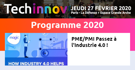 MagicSoftwareFR's tweet photo. J-7 Comme Magic Software Participez à @Techinnov (Paris La Défense) Jeudi 27 Février. Venez rencontrer les experts qui ouvrent "le chemin de l'Industrie 4.0 aux PME/PMI" #Innovation #Manufacturing #KPIs #BusinessInsights #Indusrty40 @MagicSoftware https://t.co/5Lla9CIiBa https://t.co/K2gppO0TV6