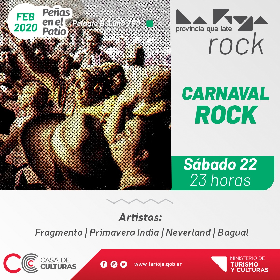 CulturasLaRioja's tweet photo. Un fin de semana de folklore y rock en la ciudad 🙌

#ProvinciaQueLate #Folklore #Rock #LaRioja #PeñasEnElPatio #CasaDeCulturas https://t.co/ZFilLEnHwm