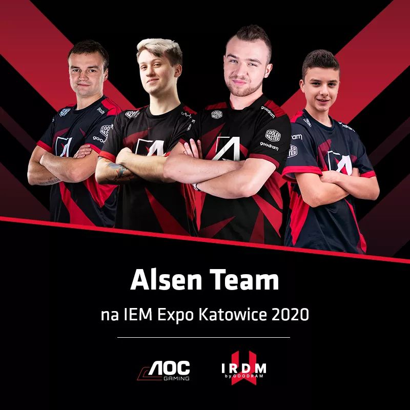 alsenteam's tweet photo. Wraz z @AOC_Gaming i IRDM zapraszamy na stoisko Alsen na Intel Extreme Masters Katowice, gdzie będą nasi zawodnicy! Z tej okazji przygotowaliśmy także promocję nawet do 50%  na produkty gamingowe. 👊

Promocje znajdziecie tutaj: https://t.co/aHab3HVsgo https://t.co/o0OqMZh88b