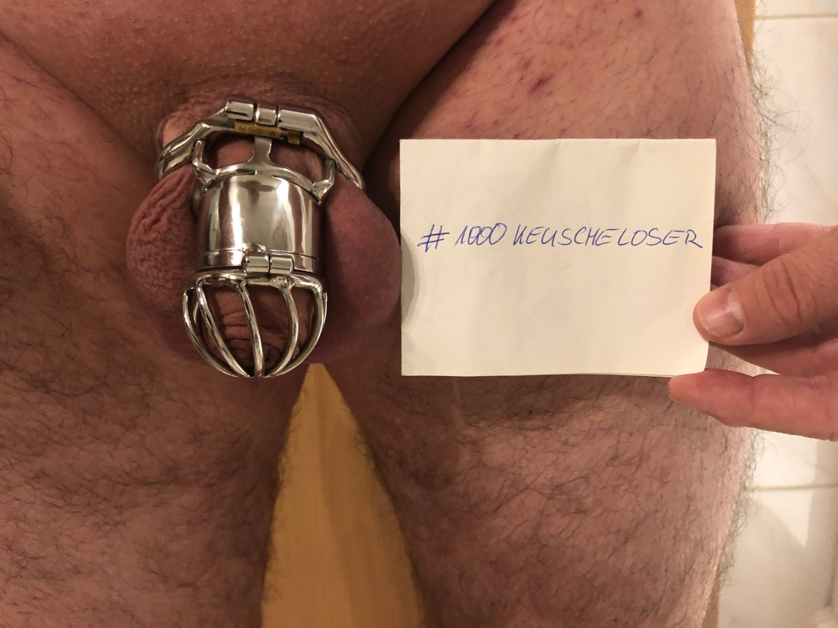 #1000keuscheloser. Du möchtest auch auf Twitter und diversen Tubeportalen wie xHamster &amp; Co. vorgeführt und gedemütigt werden, und das vollkommen kostenlos? Dann rein in den #Keuschheitsgürtel, #Chastity #Slave. Mehr Infos: xhamster.com/posts/9678756 #Sklave #Peniskäfig