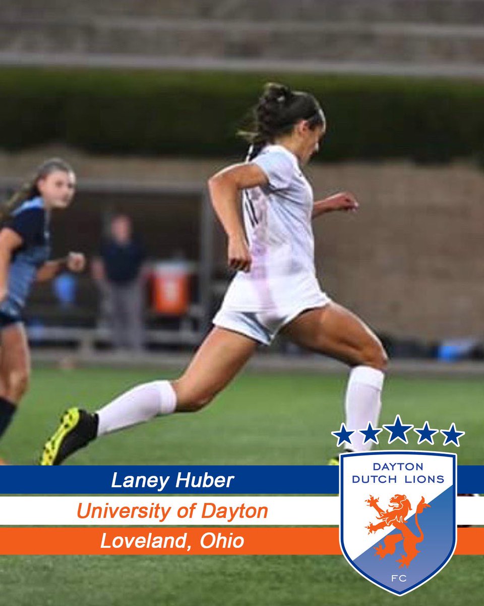 Dayton Dutch Lions FC (@daytondutchlion) on Twitter photo Player Announcement 🚨
Atlantic 10 All-Rookie forward Laney Huber will join the attack for the Lions in the 2020 WPSL season. Huber led the Flyers in assists and finished second in points during her freshman campaign. Welcome Laney!
<a href="/LaneyHuber/">Laney Huber</a> @daytonwsoccer <a href="/ohioelite/">Ohio Elite Soccer Academy</a> Player Announcement 🚨
Atlantic 10 All-Rookie forward Laney Huber will join the attack for the Lions in the 2020 WPSL season. Huber led the Flyers in assists and finished second in points during her freshman campaign. Welcome Laney!
<a href="/LaneyHuber/">Laney Huber</a> @daytonwsoccer <a href="/ohioelite/">Ohio Elite Soccer Academy</a>