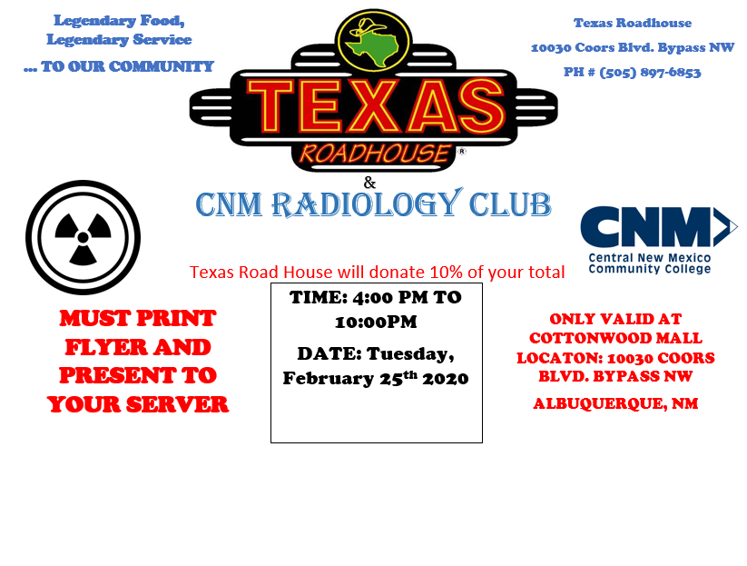 cnmhwps's tweet photo. Join CNM's student Radiology Club this coming Tuesday for a delicious fundraiser! 🥩 https://t.co/gmtblMfVcQ