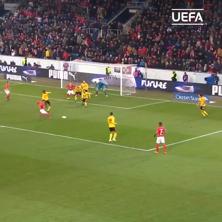   Haris Seferovi = Switzerland starter at  Happy birthday to the attacker 