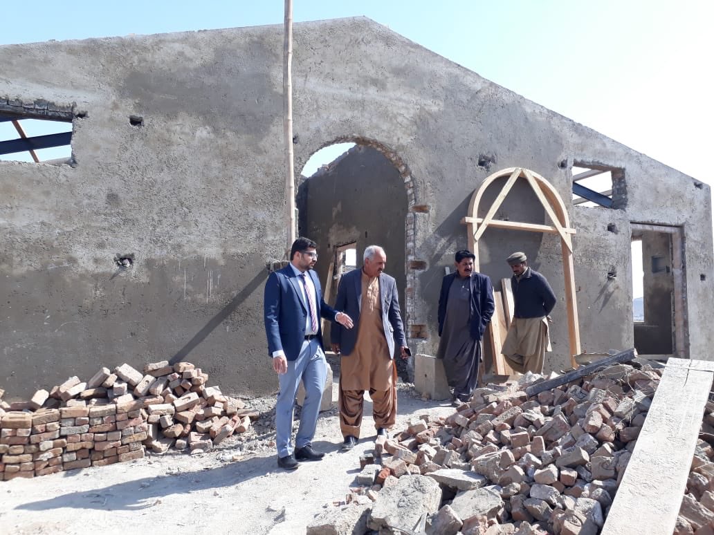DCKhiCentral's tweet photo. Work on restoration of #FortSandeman is in Full swing. #Zhob not far away from being the Historical Hub of #Balochistan. https://t.co/qnzp0uyyu6