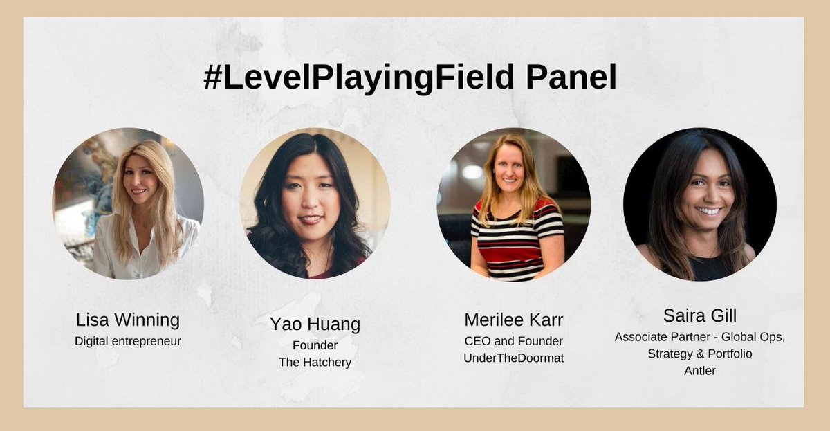 LisaWinning's tweet photo. Get all the tips! It will be *mega* helpful: "Investment in Women Founders" #LevelPlayingField Panel. Friday 6th March, 12pm - 2pm @WestmontHub_UWL https://t.co/jSX8HfGGuz