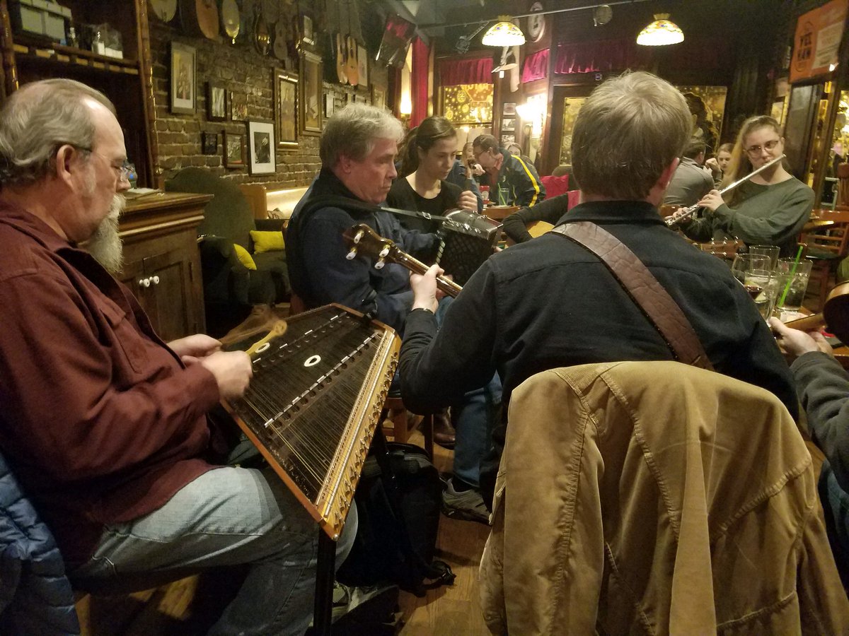 Are you ready to hear some good music tonight? ☘️  Don’t forget to stop by the Jig and Reel for the Irish Session at 7:15.