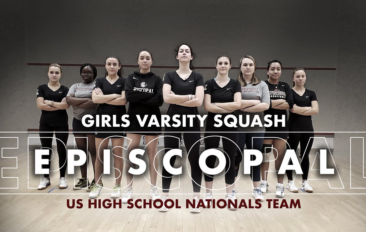 The girls varsity squash team sets out to Connecticut today to compete in the US High School Squash Championships.
Follow their progress through the tournament at:
clublocker.com/tournaments/10…

<a href="/EHSMAROON/">EHSAthletics</a> 
<a href="/EpiscopalHS/">EHS: The High School</a>