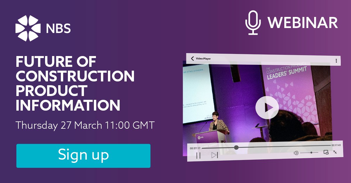 theNBS's tweet photo. Change is coming was the message from Dame Judith Hackitt at #CPLS2020 last week. Join our webinar which will cover the key findings from the event that will drive change in the #construction industry, and how #NBSSource will help. Book a place: https://t.co/ln6rvATthY https://t.co/n8g7pEJL0o