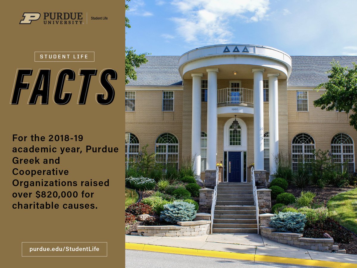 PurdueStudents's tweet image. Great work by @PurdueGreeks!