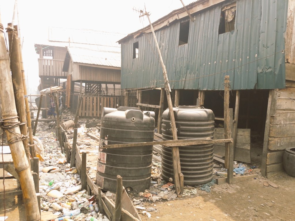 InQMedia's tweet photo. "We are a community that is #marginalised and excluded from activities. The dirt that people throw into the drainage system ends up here in our community. What I can do In my little way is clean up every #Thursday in hope  that the Lagos Waste Management Agency... https://t.co/85a5FLcGus