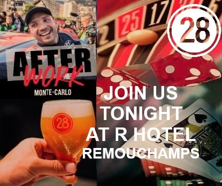 Enjoy our 28 Tripel at tonight's Monte-Carlo style Afterwork party at R hotel #Remouchamps ! Info &amp; tickets: eventbrite.fr/e/billets-afte…
#afterwork #beeroclock #jeudredi #montecarlo #casino #CraftBeer #nicolasgilsoul