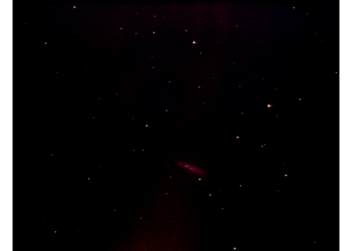 cahall_obs's tweet photo. Danny El Abboud's M82 processing work with NASA's Microbservatory challenge.  Learning a lot about RGB processing.  Thanks for the resources @MicroObs  #AstrophotoChallenges https://t.co/fNiwwYbRoO