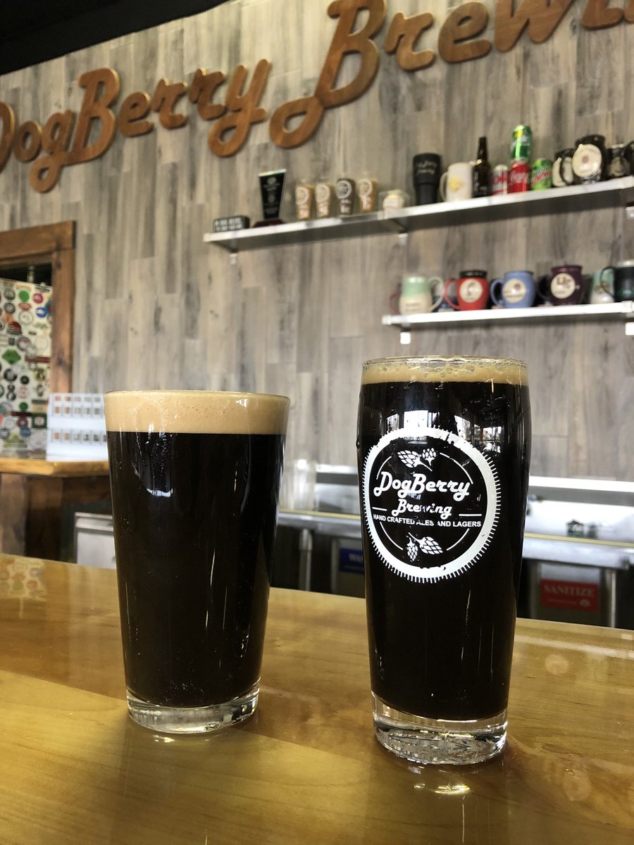 DogBerryBrewing's tweet photo. Gun Dog, A Dry American Stout, sneak peek today, official release party Friday 21st! Dry, clean, toasty with a hint of a hop bite. This Dog Will Hunt! Another in our line of charity fundraiser beers. #stout #gundog #thisdogwillhunt #stoutseason #goodboy #retrievethis https://t.co/rIiJ6MOGg6