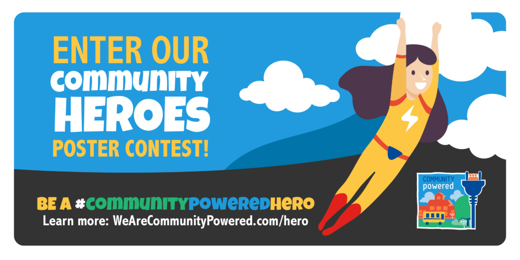 publicpowerorg's tweet photo. Your #PublicPower community works together to make it a great place to live. As a community-owned utility, you provide power to help your community members do amazing things. We want to know: Who are the heroes in your community? https://t.co/COw3tBz1nD #CommunityPoweredHero https://t.co/qPpnE9KV6U