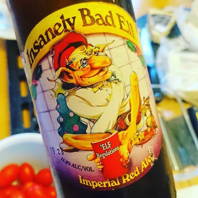 insanely bad elf from ridgeway is a red brown #CraftBeer. very strong and not spectacular. ift.tt/39Ra4ns