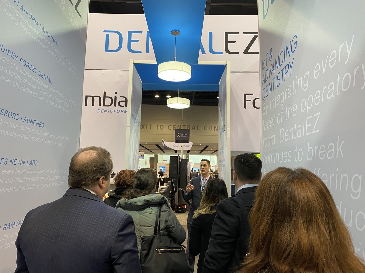 The dental trade media flooded our booth for the world premier of DentalEZ’s new smart technology – #Aeras. Make sure to stop by booth 1411 and find out what all the buzz is about. #CDS20 #MidwinterMeeting