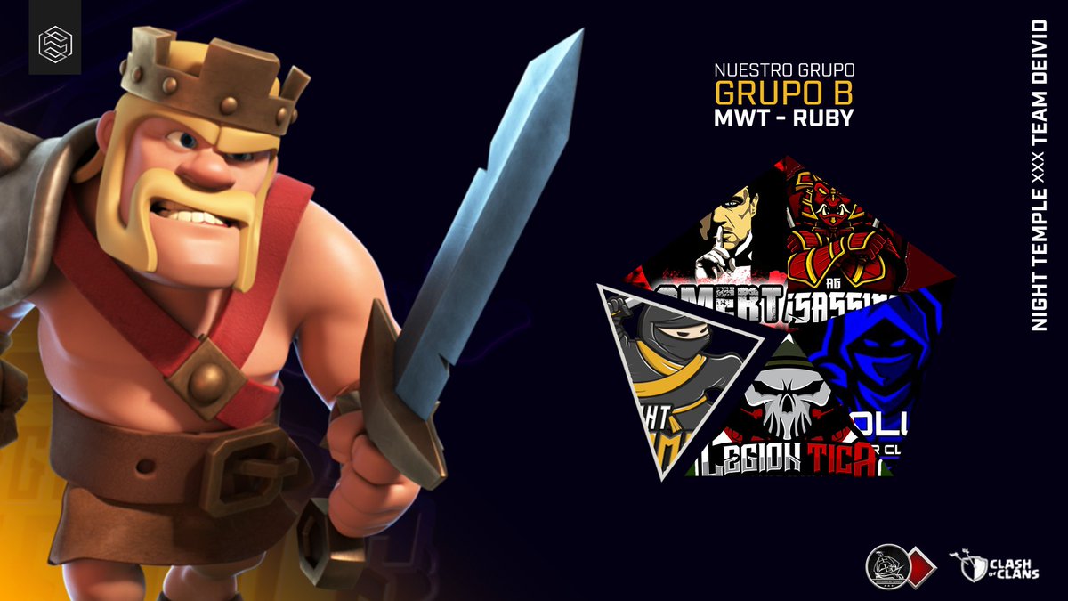 🔥MEDITERRANIA WAR TOURNAMENT - MWT 🔥

El Martes 18/02 pudimos conocer en directo por el canal de <a href="/Sockers_/">Sockers SU</a> nuestros rivales en la Fase de Grupos de la MWT, gran grupo que nos tocó acompañados por Omertá, Assassins, Revolucao y Legion Tica.

Gran torneo el que nos espera 💪🏽🔥