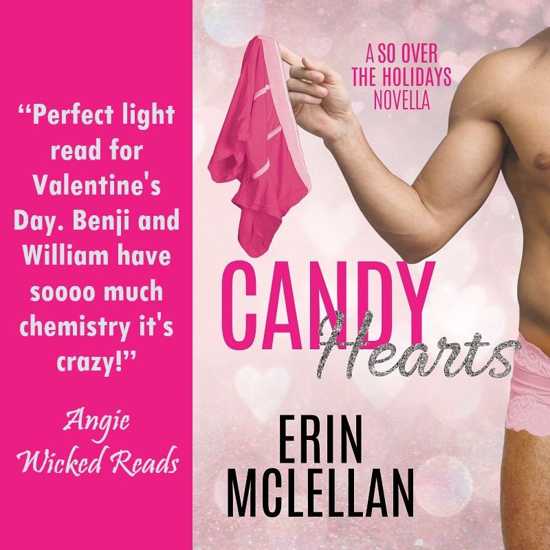 Candy Hearts by @emclellanwrites   

#TripleReview=> bit.ly/WRCandyHearts   

#4stars #mm #mmromance #holidayromance #ValentinesDayRomance #contemporaryromance #eroticromance #bisexual #SoOverTheHolidays #KindleUnlimited @ANovelTakePR