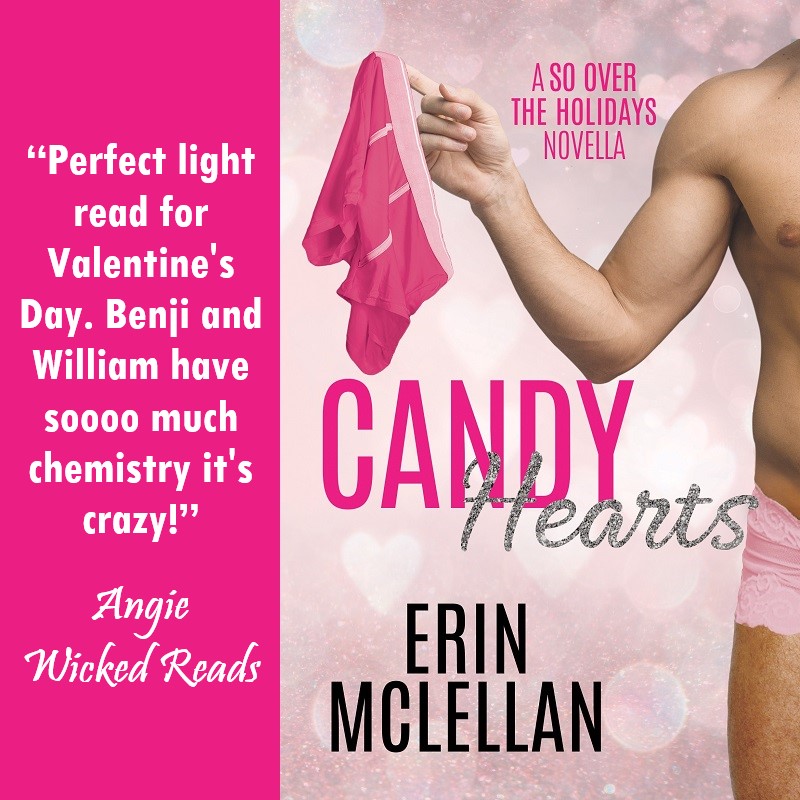 ICYMI: Candy Hearts by @emclellanwrites   

#TripleReview=> bit.ly/WRCandyHearts   

#4stars #mm #mmromance #holidayromance #ValentinesDayRomance #contemporaryromance #eroticromance #bisexual #SoOverTheHolidays #KindleUnlimited @ANovelTakePR