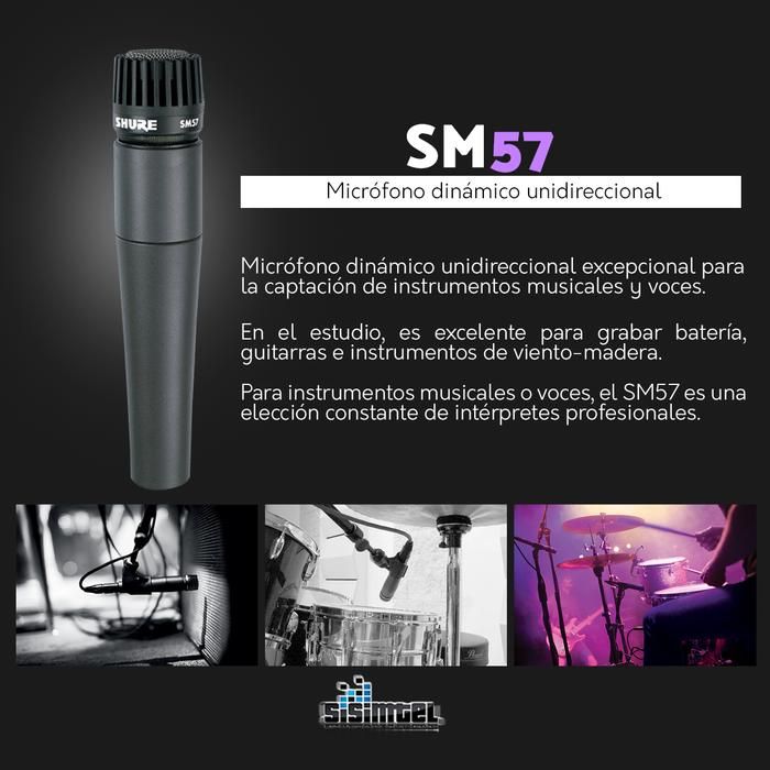 Sisimtel's tweet photo. 🎙✨  Micrófono dinámico #unidireccional excepcional para la captación de instrumentos musicales y de voces. @shuremx Mas Info: 🎙✨ https://t.co/DD9gAAj4ga  
#audio #musica #sonido #motivamostupasion #instrumentosmusicales #voz #shure #ms57 #microfono #microfonodinamico https://t.co/eQ8fytZyt5