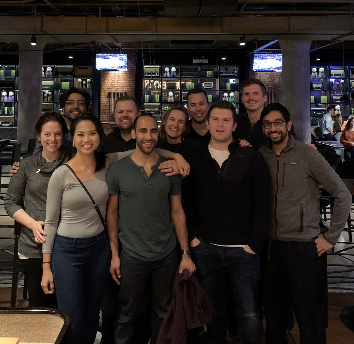Work hard, play... shuffleboard. #irad #wellness <a href="/juliecbulman/">Julie Bulman, MD</a> @svmehtamd <a href="/trevorlewis_md/">Trevor Lewis</a> <a href="/KnightsOfNhi/">Nhi H. Vo, MD</a>