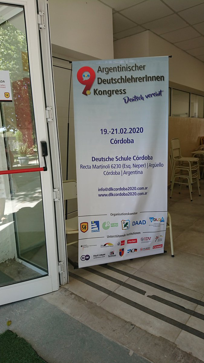 VDLDA1's tweet photo. Wir sind dabei! #DLKCordoba #Fortbildung #VDLDA https://t.co/aRlzfPMsYy