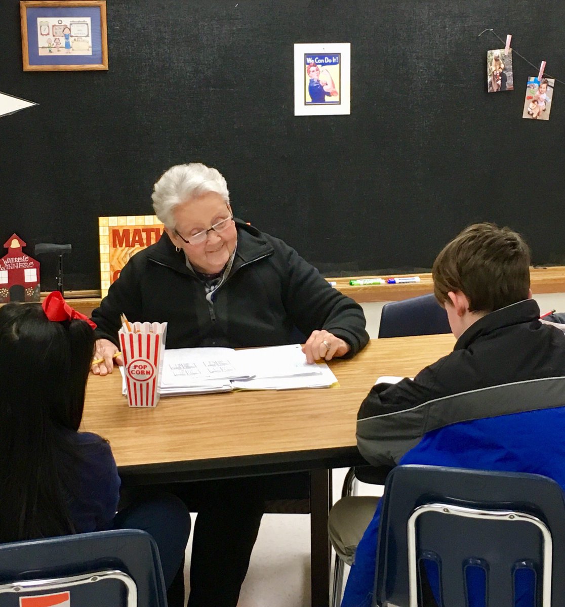 SherryWithrow2's tweet photo. I’m so thankful to have this friend, former teammate, and veteran teacher building students’ skills and confidence! Lana Hawkins gets kids STAAR ready! https://t.co/5YBry7qj1c