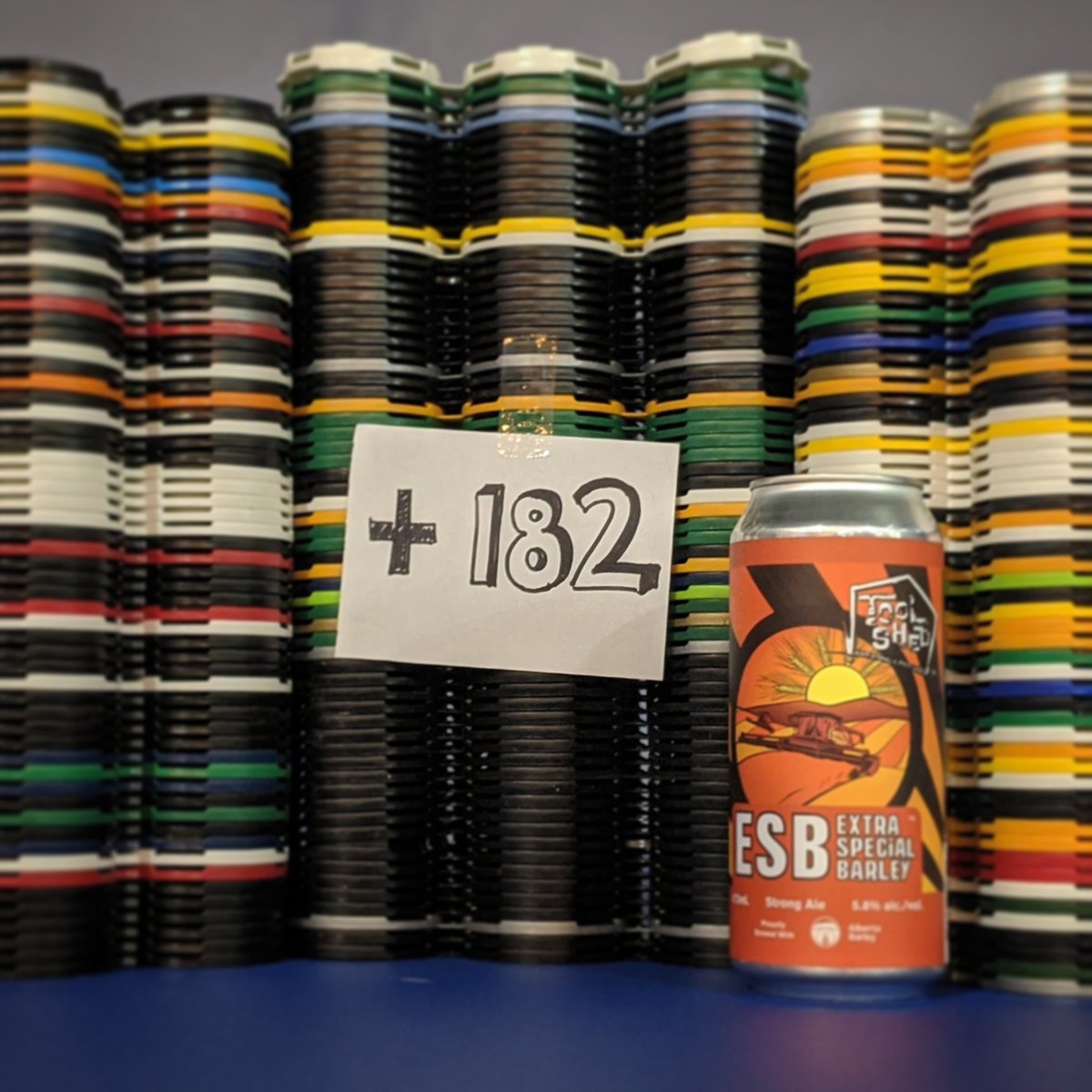 ToolShedBeer's tweet image. This week we had 182 Pak-Techs returned to our taproom, thank to everyone that has been saving them and bringing them back 🍻
Since this recycling program has started we've kept 1,521 Pak-Techs out of the landfills!
Keep them coming yyc
#yycrecycling #globalnews