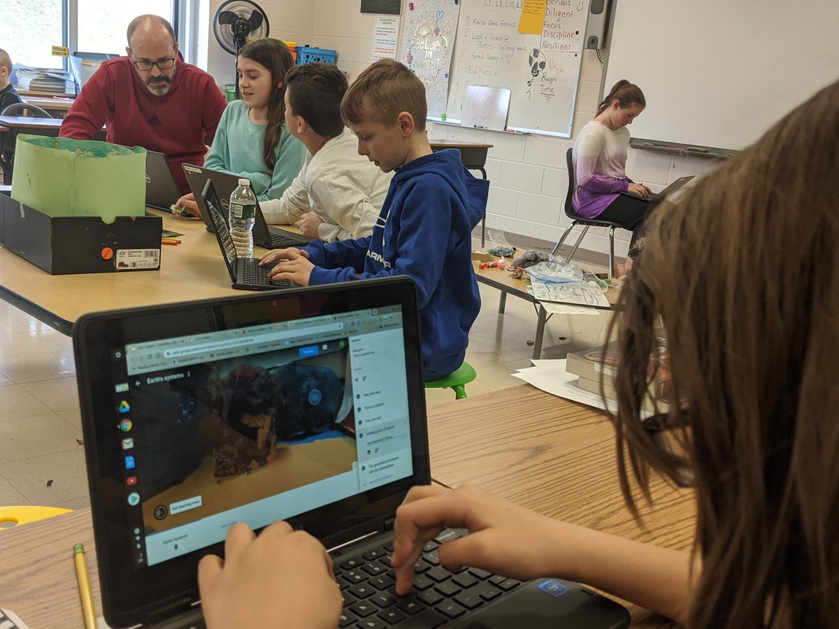 ekoval9's tweet image. Amazing work being done by Homer Brink's #5thGrade SS as they explain the interactions between Earth's Systems using #TourCreator.  @MECSDSpartans @MrChemGeek #BTEdTech #PLIC