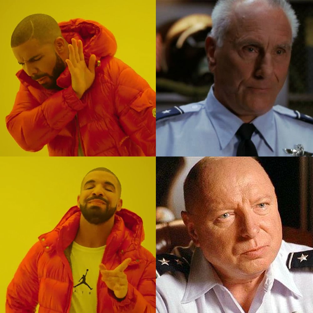 Are we ok with that ? #TimeForStargate #WeWantStargate #StargateNow
#GeneralHammond #GeneralBauer #SGRandom