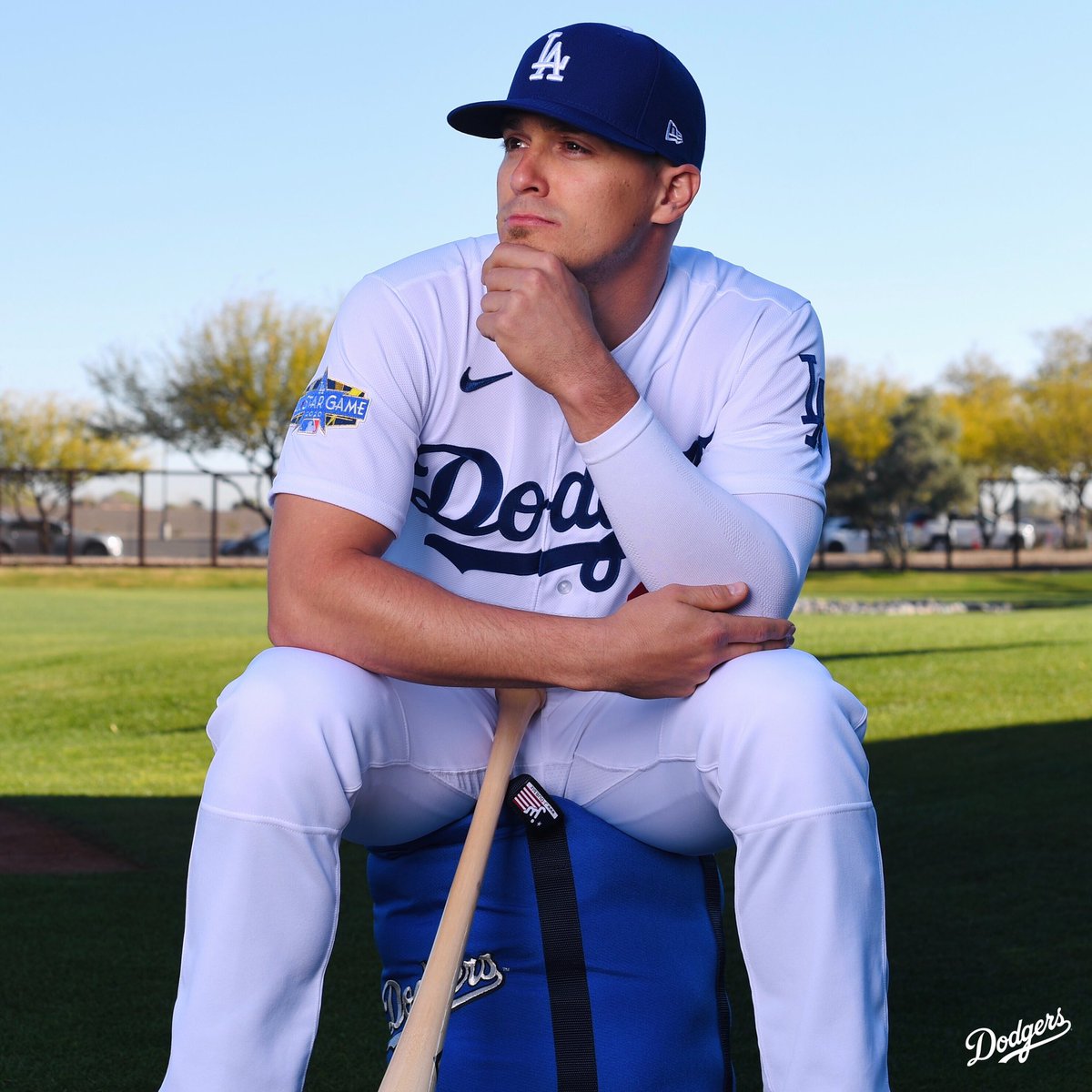 Dodgers's tweet photo. Serving looks. https://t.co/Zl4aJkhqnE