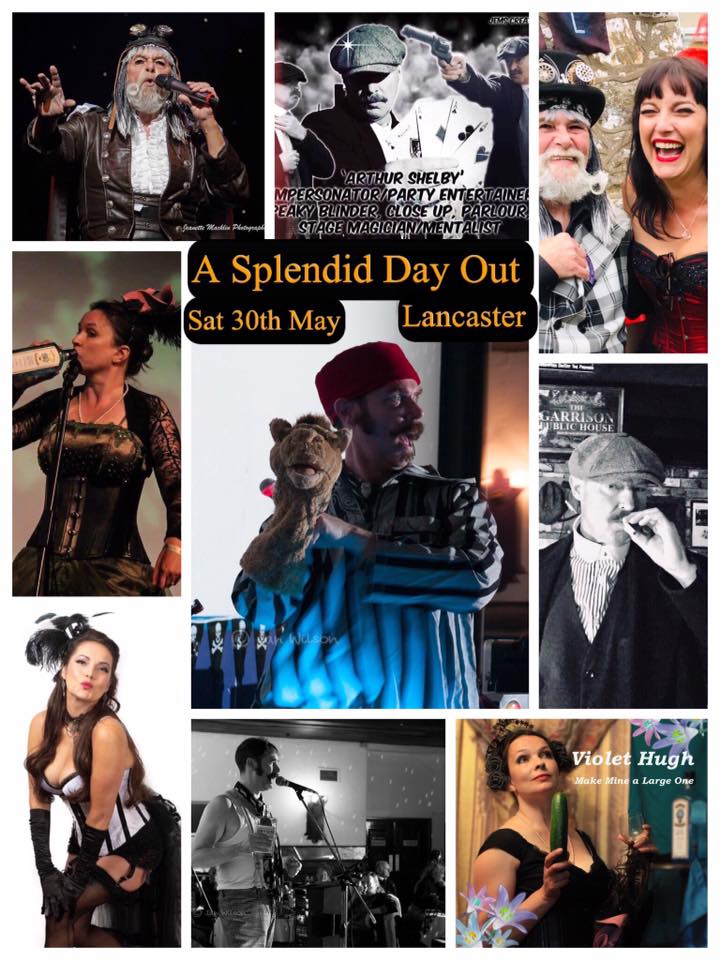 Asplendiddayout #Steampunk #Festival 🎶🎵🎶🎩⚙️🚂 tweet media