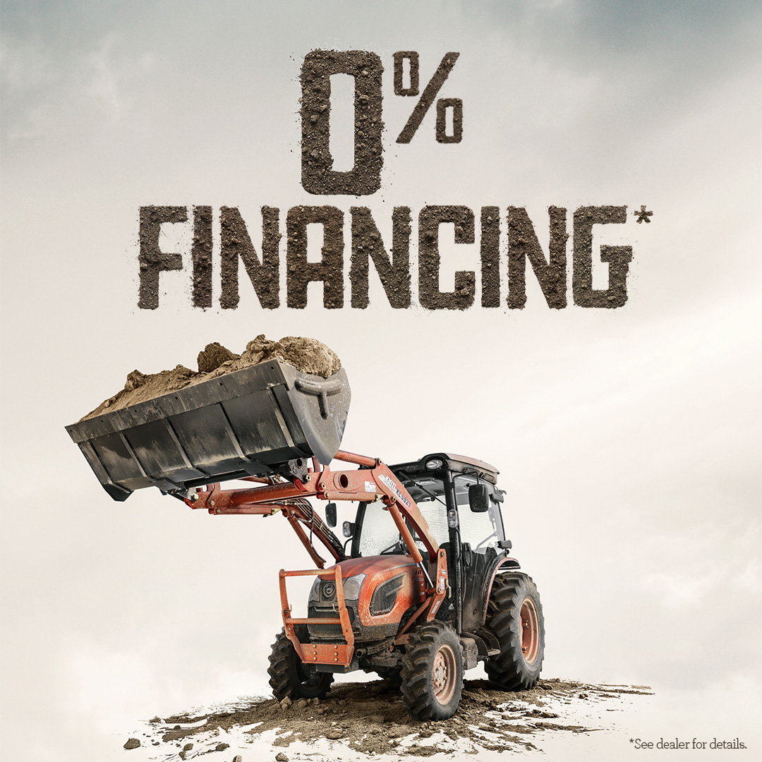 Our financing is cheaper than dirt. Might be time for a new ride. #WeDigDirt

Offer: 0% financing for 72 months* ow.ly/duVR50yrRsA