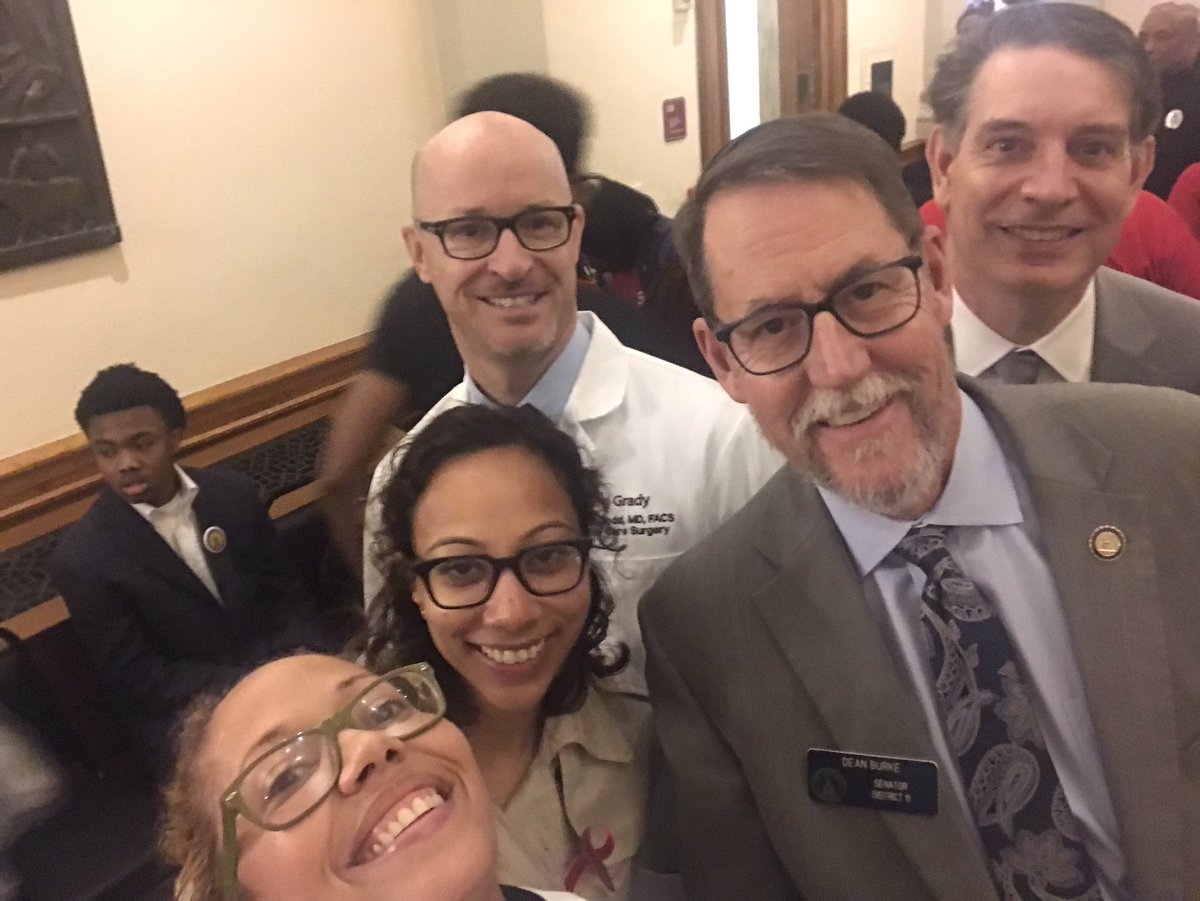 <a href="/GradyHealth/">GradyHealth</a> <a href="/EmorySurgery/">Emory Surgery</a> and <a href="/MCG_Surgery/">MCG Surgery</a> at <a href="/georgiatrauma/">Georgia Trauma Found</a> Trauma Awareness Day. Thank you <a href="/DrDeanBurke/">Dr. Dean Burke</a> for taking time to talk to us! <a href="/deepikoganti/">Deepika Koganti</a> <a href="/srobtodd/">S. Rob Todd</a> <a href="/RandiSmithMD/">Randi Smith</a> <a href="/terenceokeeffe/">Terence O'Keeffe</a> <a href="/GradyTraumaDoc/">April Grant</a> #GradyTrauma #advocacy #TRAUMACARE2020