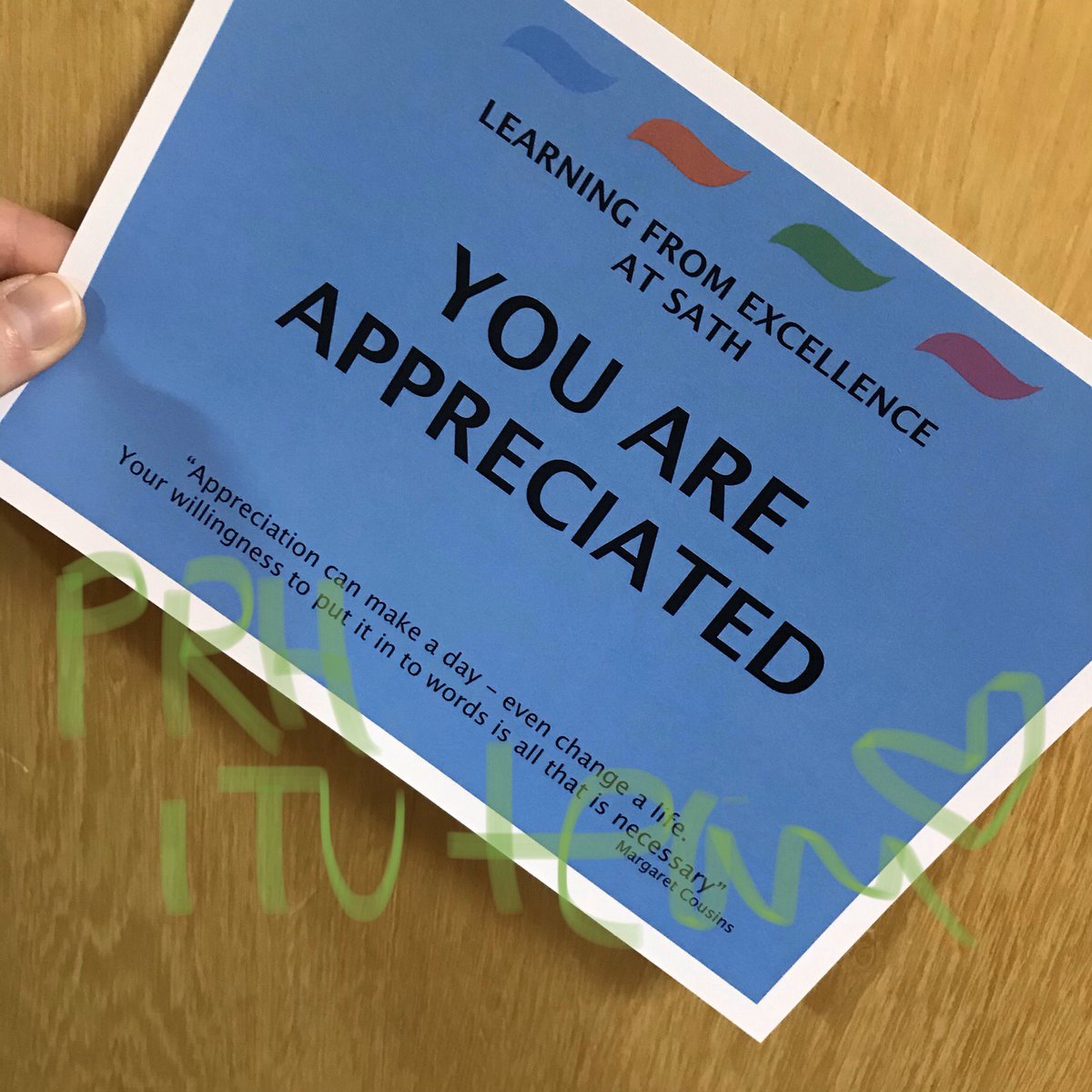 The whole PRH ITU team nominated for their absolutely amazing teamwork and family support during a really emotional shift 💕😘🙌✨ <a href="/SaTHCritCare/">SATHCriticalCare</a> <a href="/sathNHS/">SaTH</a> <a href="/ashtimms00/">Ash Timms</a>