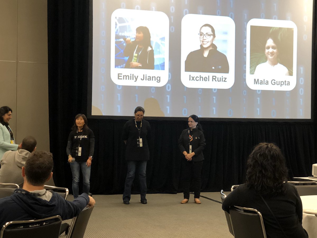 FundaBayulu's tweet image. Power of women in Tech! #javachampions @EmilyJiang @ixchelruiz @eMalaGupta @Java_Champions