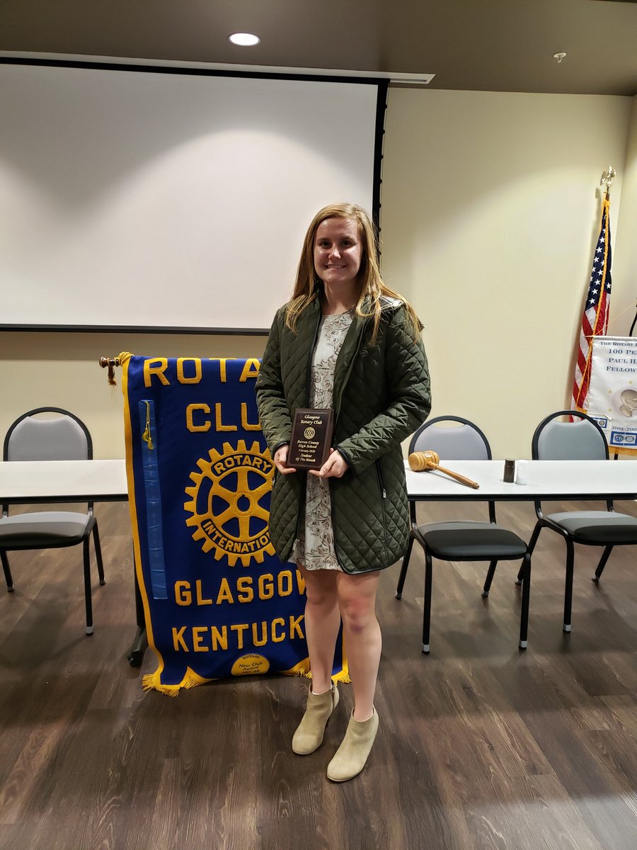 bertram_brad's tweet photo. Rotary Student of the Month for February. Proud of you Elizabeth!  @__elizabeth11 https://t.co/7Y9K1SN6VC