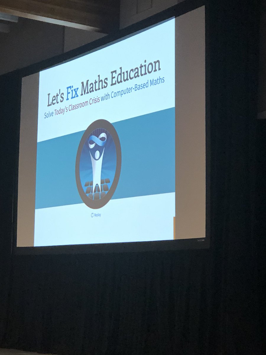 duanehabecker's tweet image. Let’s think about how we might fix math education. 

It’s got to begin with acknowledging that we live in a world where computers are ubiquitous.
#2020CISC