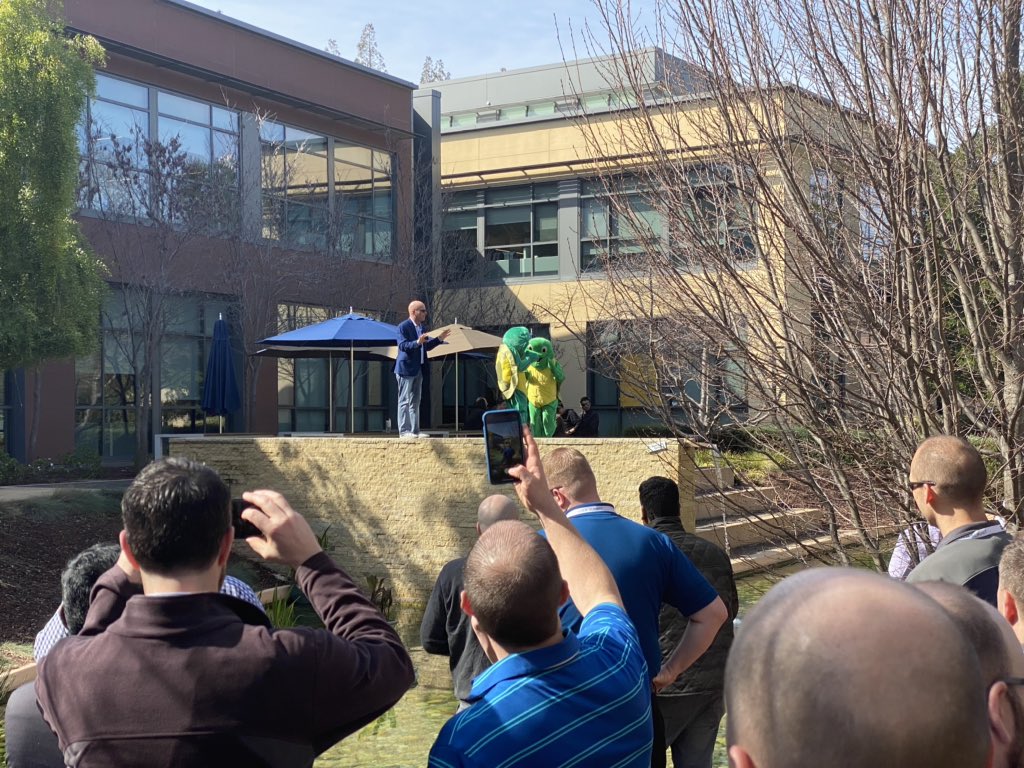 epVMUG's tweet photo. Spotted the #VMwareTurtles during the #LeaderSummit2020 🐢 https://t.co/h8NgyjBS6s