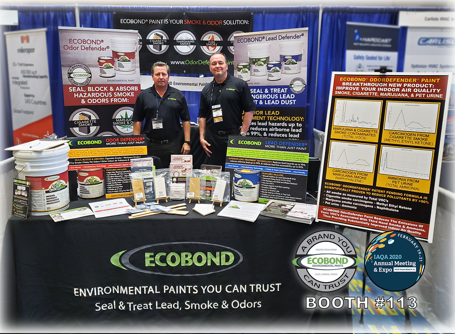 ECOBOND® Lead Defender Paint on Twitter "We're having a great time at the IAQAssociation