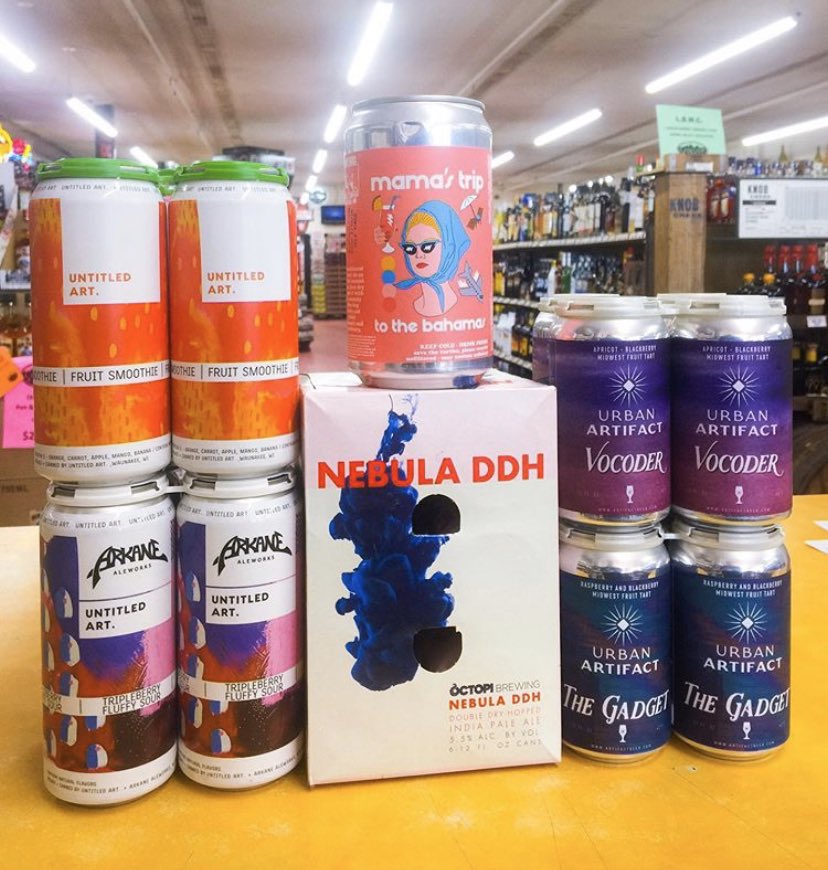LiquorBarrelGV's tweet photo. More new beers!! Fresh arrivals from @octopibrew @UrbanArtifact @untitledartbrewing @JunkyardBrewing - some tasty sour ales and a DDH IPA. #junkyardbrewing #urbanartifact #untitledartbrewing #arkanealeworks #octopibrewing #craftbeer #drinkcraftnotcrap https://t.co/xyqklKMBUW