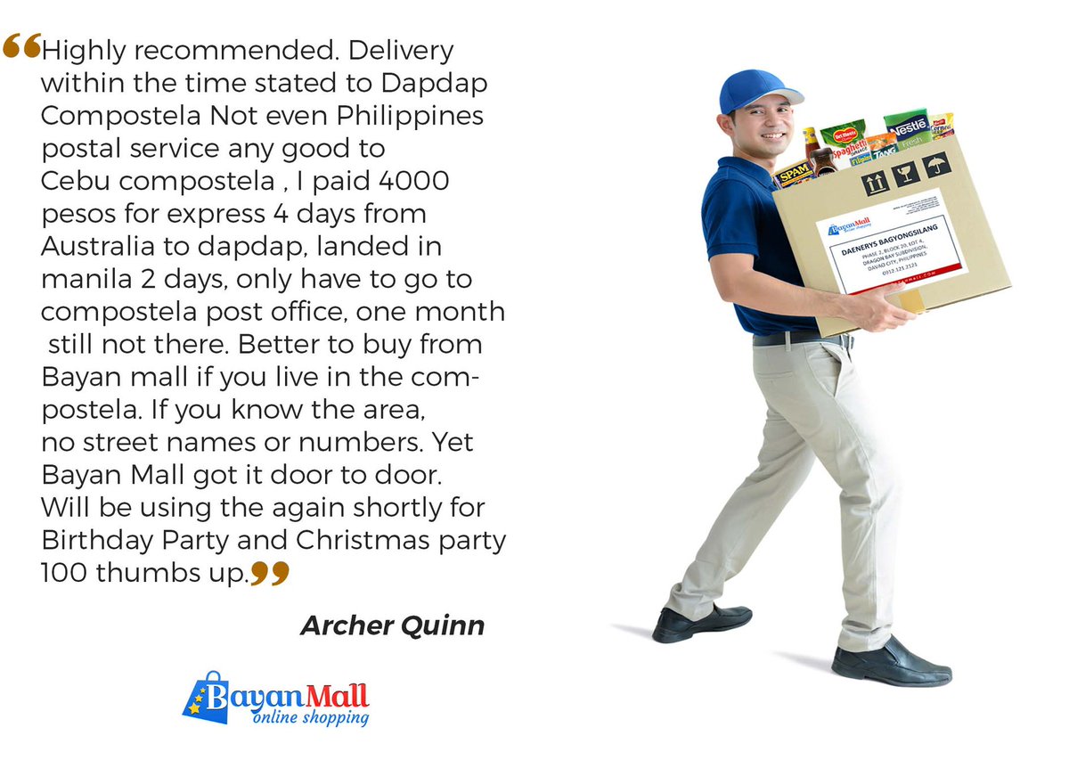 BayanMallOffic's tweet photo. Deliveries are door to door all over the Philippines. What are you waiting for, hurry shop now! 
Kindly click the link below, it will redirect you to our main website.
https://t.co/UcPuADVSo0 https://t.co/s9UY5jePcN
